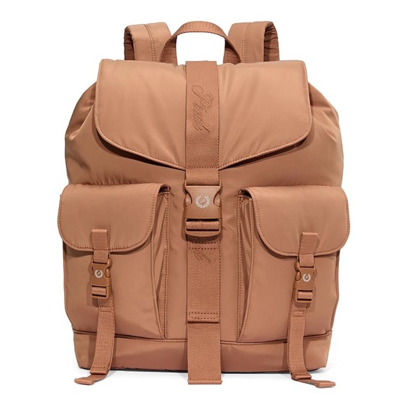 PINK Victoria's Secret Handbags - BRAND NEW NO TAGS 🏷️ PINK Nylon Cargo Backpack Toffee 🤎🤎🤎